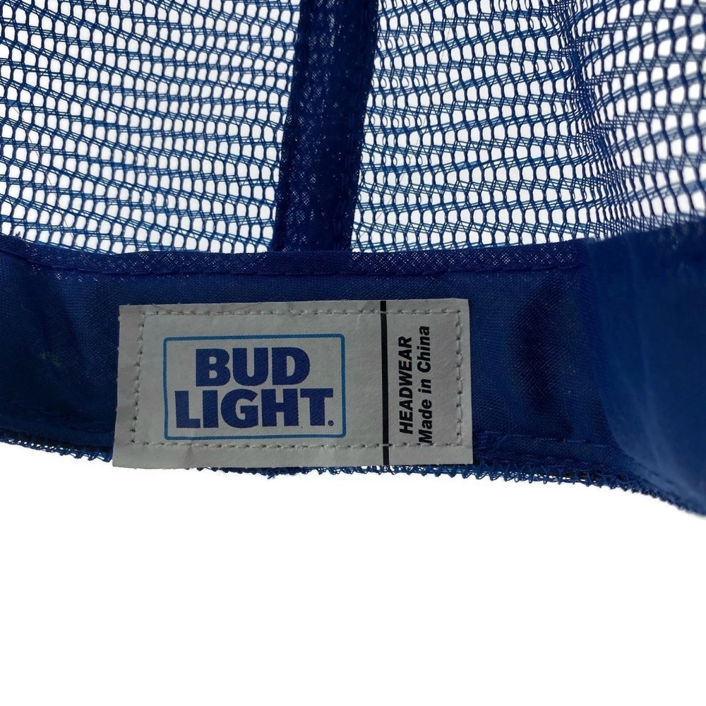 Bud Light Budweister  Beer Trucker Cap - Picture 5 of 6